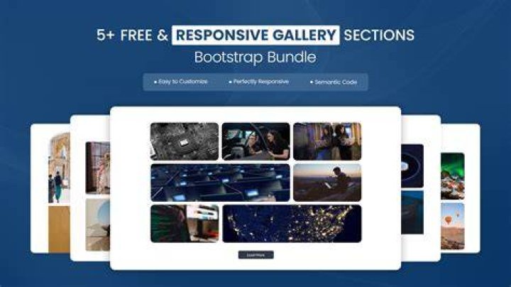 Adult image gallery website browsing interface