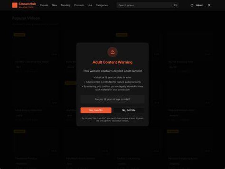 Adult Video Streaming Platform