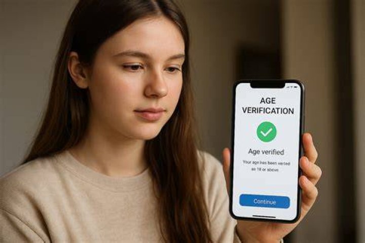 Age verification process for adult websites