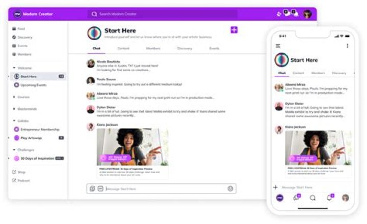 Celebrity forum online community platform