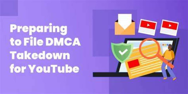 Content creator protecting leaked media with DMCA takedown