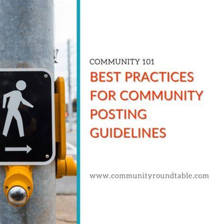 Forum posting guidelines best practices