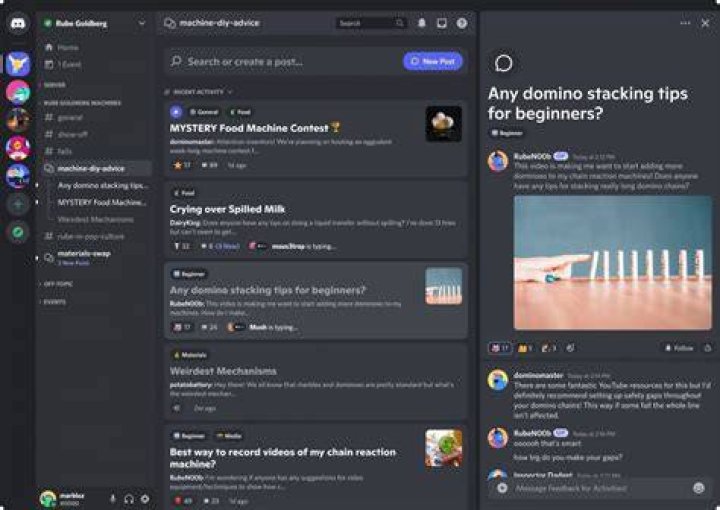 Forum vs Discord content organization comparison