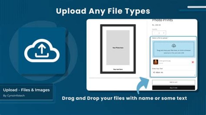Online gallery image upload and submission process