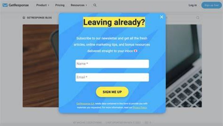 Intrusive popup ads on adult website browser