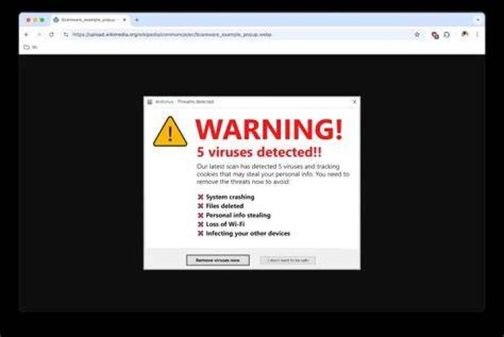 Malware and pop-up ad risks on adult content websites