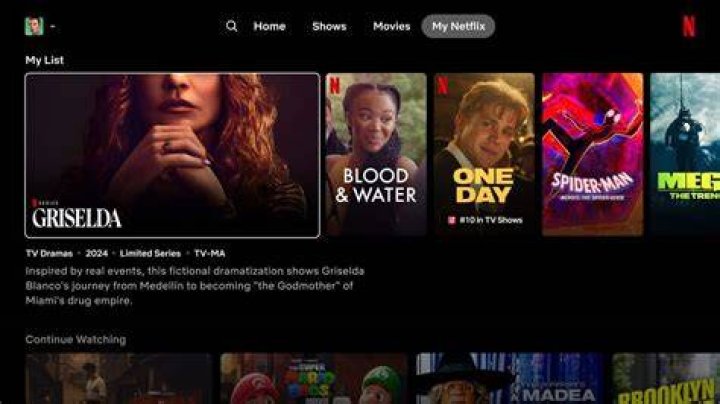 Mature adult content platform browsing interface