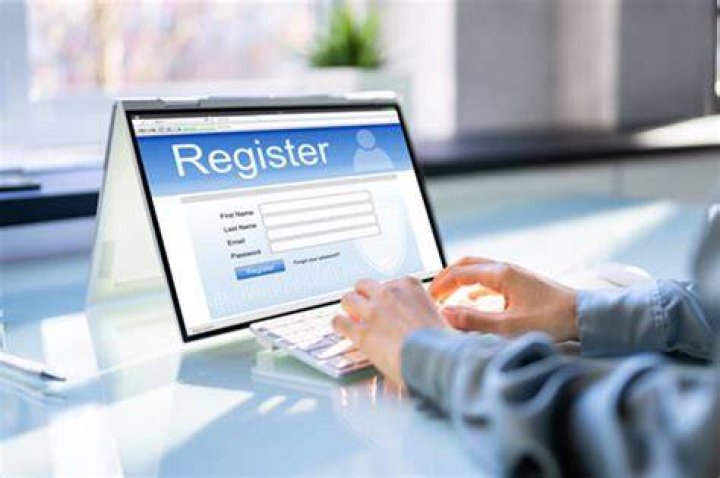 Online account registration streaming site