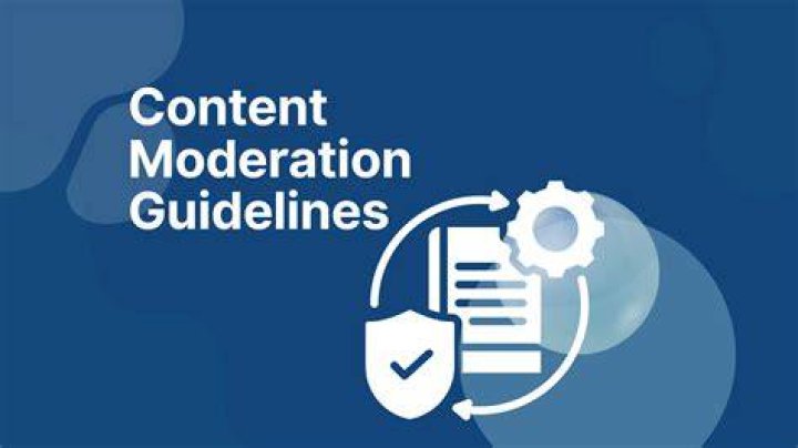 Online forum content moderation standards