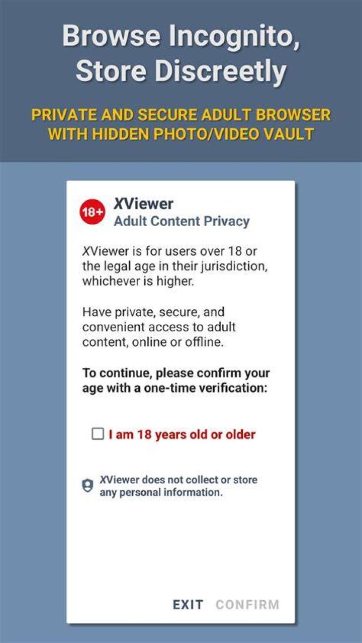 Online privacy when browsing adult content
