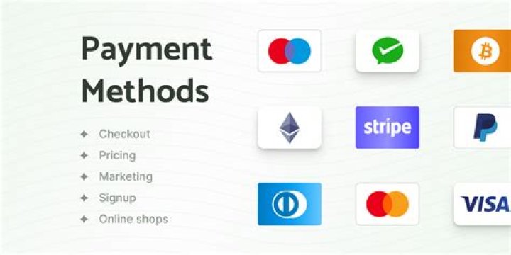 Payment methods for online subscription