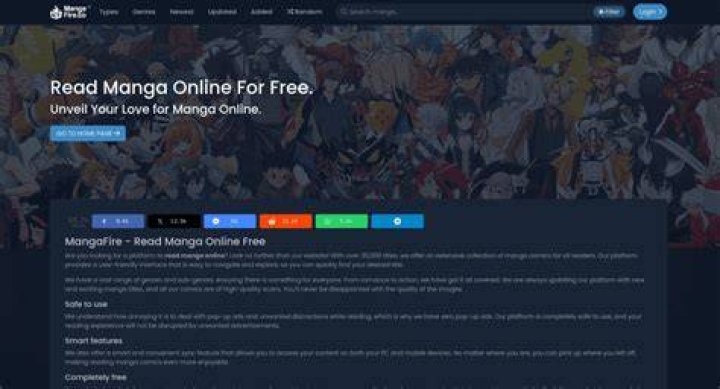 How to read manga online free on a website