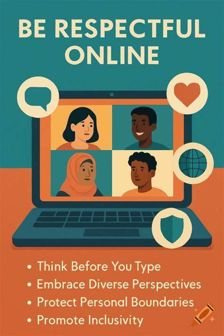 Respectful online discussion forum behavior