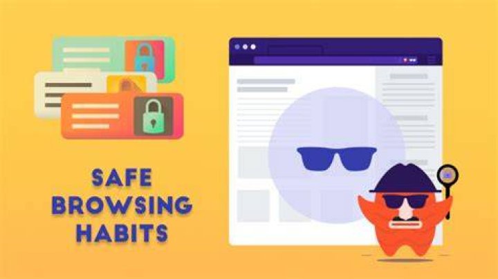 Safe browsing habits online privacy protection