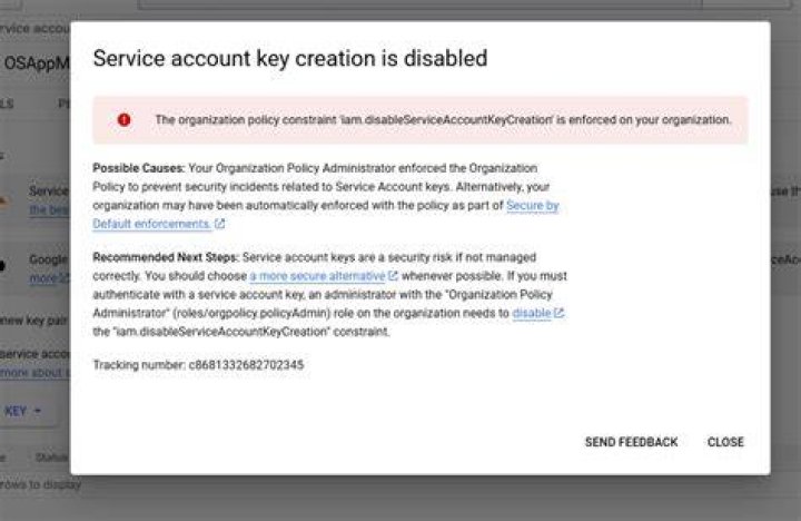 Secure account creation