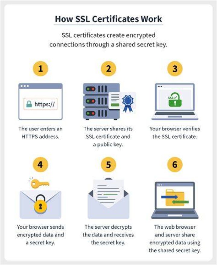 SSL certificate website security HTTPS