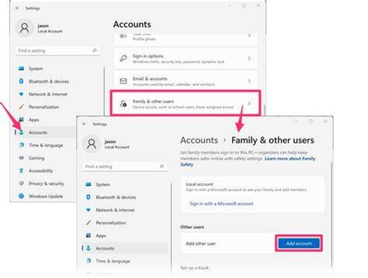 User account settings adult platform preferences