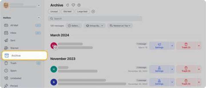 Filtering video archive by category and date