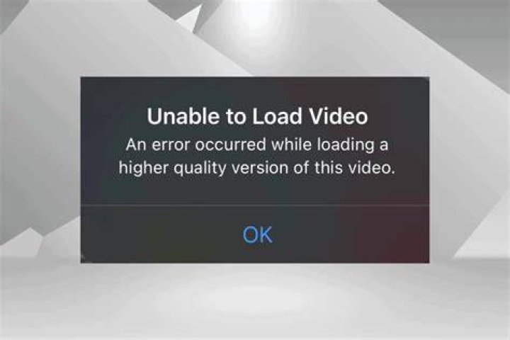 Video Loading Error