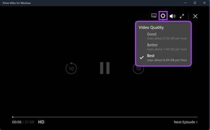 Video streaming quality and HD playback performance
