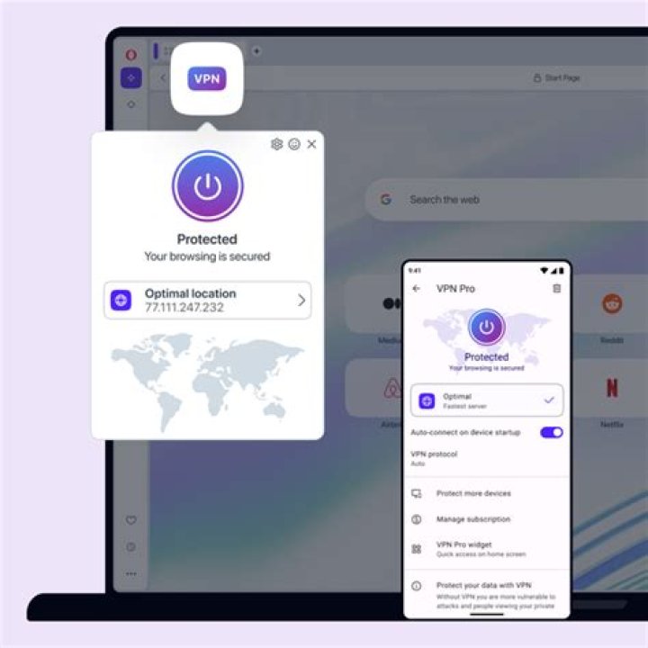 VPN protecting privacy while browsing adult websites